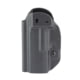 Mission First Tactical AIWB/OWB Series, Appendix/Inside/Outside WaistbandHolster, Fits Tauus GX2, Boltaron, Black, Ambidextrous, Includes 1" Belt Clip, HFNRXAIWBA-BL