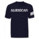 Mission First Tactical American T-Shirt, Navy Blue, Large MFTAMT-N-L