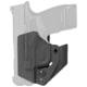 Mission First Tactical Minimalist Kydex IWB Holster, Springfield Hellcat, Ambidextrous, Black, H2SFHCAIWBM