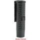 Monadnock AutoLock Low Carry Baton Holder 3656 w/ 360 Degree Swivel &amp; ClipOn for any 26in AutoLock Baton in Basket Weave Black 1000279