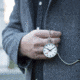 Mondaine Pocket Watch, Silver, 43mm, A660.30316.11SBB