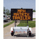 Laser Atlanta Speed Monitor Full Matrix Trailer, 2-line version MPHMTRX3L
