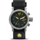 MTM Special Ops Hypertec Chrono 2A Wristwatch Grey Yellow Dial &amp; Ballistic Velcro II Band, Grey, 44mm, HC2AGYLWBV2MTM