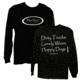 Mud River Long Sleeve T-shirts - Small Black MRLS-SBL