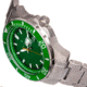 Nautis Nautis Admiralty Pro 200 Bracelet Watch w/Date, Green, One Size, GL2008-F