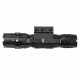 NcSTAR Pro Series Green LED Flashlight/250 Lumens/Weaver Style Mount, Black VATFLBGM