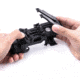 Nextorch Quicker Baton Holster, Nex Quicker Baton w/HG1 Hand Guard, Black, BT520005