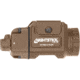 Nightstick TCM-10F 650 Lumens LED Compact Weapon-Mounted Light, CR123, Flat Dark Earth, Universal, TCM-10F