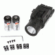 Nightstick Xtreme Lumens Metal Weapon-Mounted Light - Non-Rechargeable, Black TWM-850XL