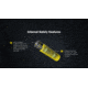 Nitecore NL1840HP 4000mAh Rechargeable 18650 Battery, Black/Yellow, 6952506496402
