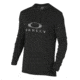 Oakley LS Surf Tee, Jet Black, Large 482154-01K-LG