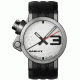 Oakley Transfer Case Quartz Watch, White  Dial and Black Rubber Strap w/ Honed Case 10-030
