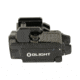 Olight Baldr Mini, Rechargeable Weapon Mounted Light, 600 Lumens, Green Laser, Black, OBALDRMINIBK1