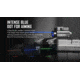 Olight Olight Baldr S BL 800 Lumen Tactical Flashlight with Blue Laser Sight, Black, FL-OL-BALDRS-BLUE-BK