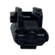 Osprey Global LED Tactical Pistol Flashlight, CR123A, 600 Lumens, Black, FL-OSP-600L