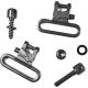 The Outdoor Connection Talon Swivels Set, Black, 1.25in, TAL-79411