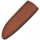 Pakistan Leather Sheath Clip Point, Measures 8 1/4in X 2 1/2in, Fits 9 1/2in To 10 1/2in Clip Point Hunting Knife, Brown Leather Construction, Black, SHE660610