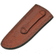 Pakistan Leather Sheath Drop Point, Measures 6 3/4in X 2 3/4in, Fits 8in To 9in Drop Point Hunting Knife, Brown Leather Construction, SHE660709