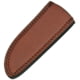 Pakistan Leather Sheath Drop Point, Measures 6 3/4in X 2 3/4in, Fits 8in To 9in Drop Point Hunting Knife, Brown Leather Construction, SHE660709