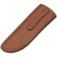 Pakistan Leather Sheath Drop Point, Measures 8 1/4in X 2 1/2in, Fits 9 1/2in To 10 1/2in Drop Point Hunting Knife, Brown Leather Construction, Black, SHE660710