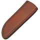 Pakistan Leather Sheath Drop Point, Measures 8 1/4in X 2 1/2in, Fits 9 1/2in To 10 1/2in Drop Point Hunting Knife, Brown Leather Construction, Black, SHE660710