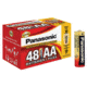 Panasonic Alkaline Size AA Plus Power - 48 Piece Blister Box of Batteries LR6PA48BB
