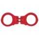 Peerless Handcuff 850 - Hinged Cuff - Red 4703R