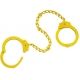 Peerless Handcuff Leg Iron, Yellow PH753BY