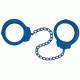 Peerless Handcuff Oversize Leg Iron, Blue PH755BN