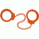 Peerless Handcuff Oversize Leg Iron, Orange PH755BO