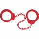 Peerless Handcuff Oversize Leg Iron, Red PH755BR