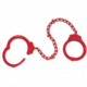 Peerless Handcuff 703 - Leg Iron - Red 4740R