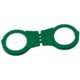 Penn Arms Oshinged Cbnsteel Handcuff Grn - HC 1054GRN