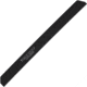Perfect Edge Slicer 12in Edge Guard, 12in x 1in, Plastic, Black, PEG12S