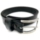 Perfect Fit 1.25in Garrison Belt w/ Chrome Buckle, Black, 28, 3000-CH-28