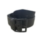 Perfect Fit 1.75in Garrison Belt, Basket Weave, Black Buckle, Black, 38, 5001-BW-BK-38