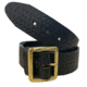 Perfect Fit 1.75in Garrison Belt, Basket Weave, Brass Buckle, Black, 34, 5001-BW-BR-34