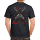 Poly Technologies Legend Chinese 7.62 AK47 Cross Rifle Tactical T-Shirt - Mens, Black, Small, 000-030