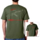 Poly Technologies Legend Chinese 7.62 AK47 Wire Rifle Tactical T-Shirt - Men's, Military Green, Small, 140