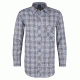 Propper Mens Covert Button-Up Long Sleeve Shirt,Ocean Blue Plaid,L2 F53170V468L2