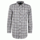 Propper Mens Covert Button-Up Long Sleeve Shirt,Steel Grey Plaid,L2 F53170V014L2