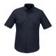 PROPPER Summerweight Tactical Mens Short Sleeve Shirt, LAPD Navy, 4XL F53743C4504XL
