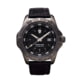 ProTek Steel Dive Watch, SSIP Gunmetal Gray Case/Black Dial/Black Strap, One Size, PT2002