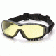 Pyramex V3G Safety Glasses, Black Strap/Temples/Amber Anti-Fog Lens GB8230ST
