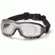 Pyramex V3G Safety Glasses, Black Strap/Temples/Clear Anti-Fog Lens GB8210STRX
