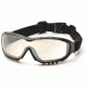 Pyramex V3G Safety Glasses, Black Strap/Temples/IO Mirror Anti-Fog Lens GB8280ST