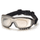 Pyramex V3G Safety Glasses, Black Strap/Temples/IO Mirror Anti-Fog Lens GB8280STRX