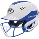 Rawlings Velo Junior 2-Tone Home Softball Helmet w/Mask, Blue 1007751