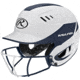 Rawlings Velo Junior 2-Tone Home Softball Helmet w/Mask, Navy 1007753