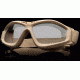 Revision Military Eyewear Bullet Ant Tactical Goggle Basic Kit - Clear Lens, Tan Frame 4-0045-0116